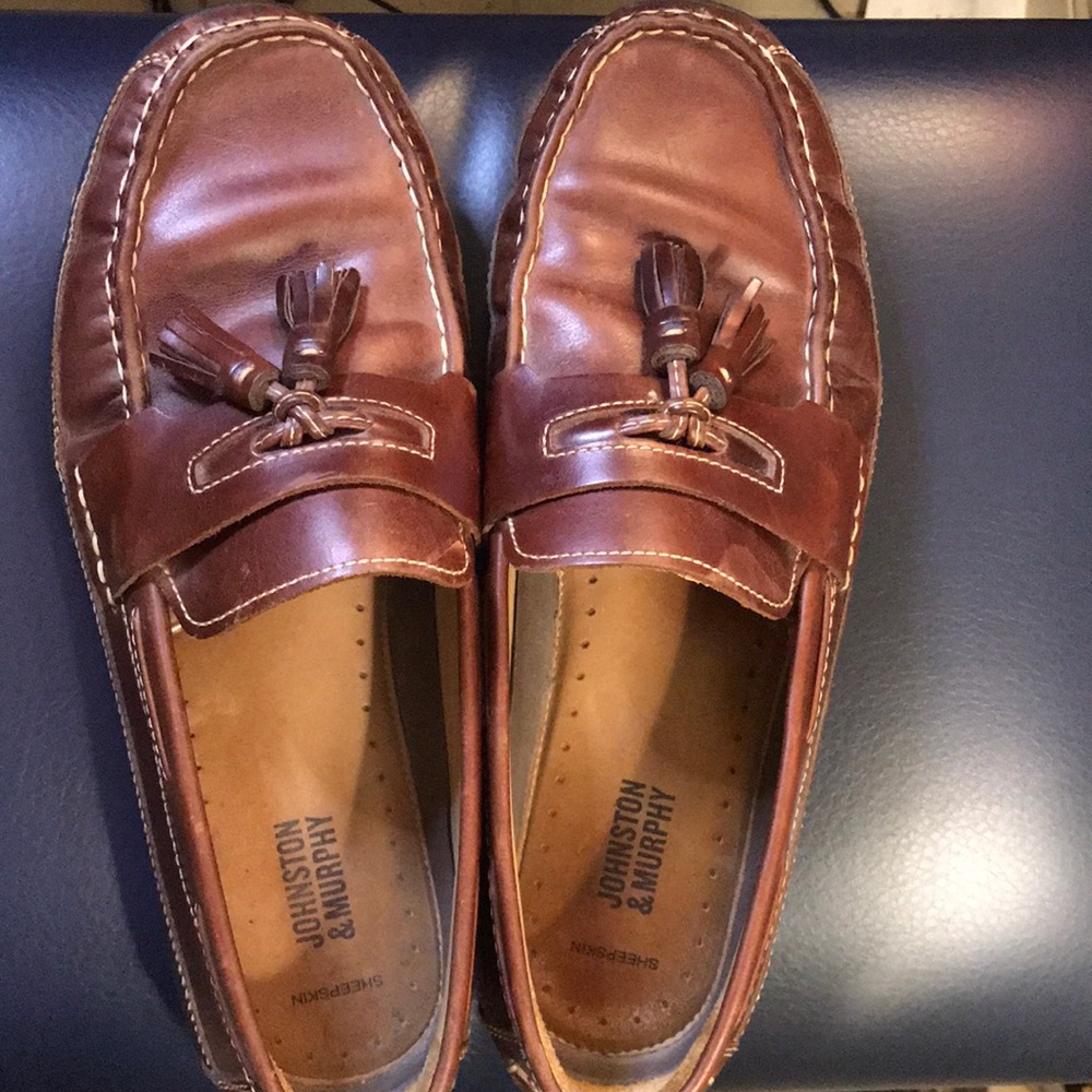 Johnston and Murphy tassel loafers size 9M - Picture 1 of 6